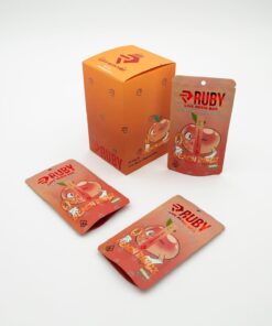 Ruby Cart Peach Ringz Live Resin Vape | Sweet & Potent THC
