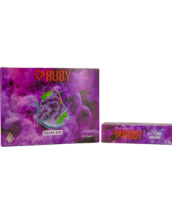 Ruby Cart Grape Ape Disposable Vape | Sweet & Relaxing THC